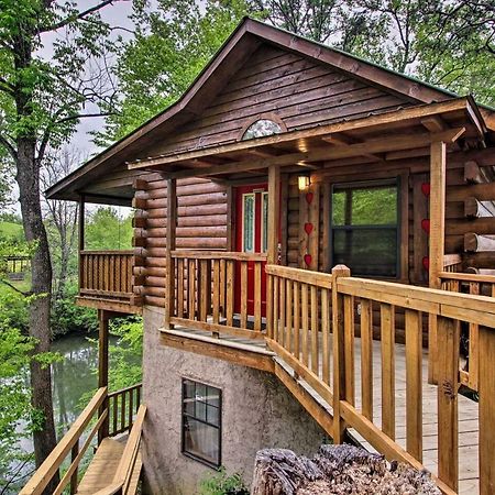 River Rush- Cozy Riverfront Cabin 5 Mi To Pigeon Forge سيفيرفيل المظهر الخارجي الصورة
