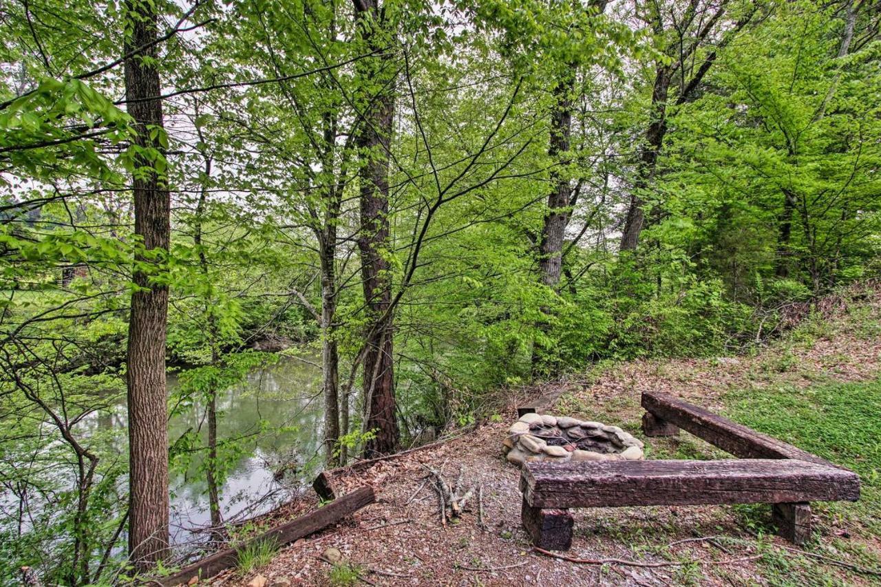 River Rush- Cozy Riverfront Cabin 5 Mi To Pigeon Forge سيفيرفيل المظهر الخارجي الصورة